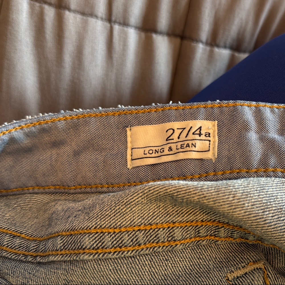 GAP Blue Slim Jeans with Classic Stitching
